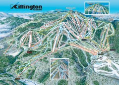 Killington Ski Trail Map