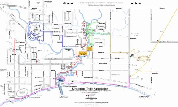 Kincardine Trail Map