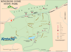 Kingdom Come State Park Map