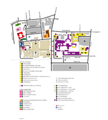 King's College in London Campus Map