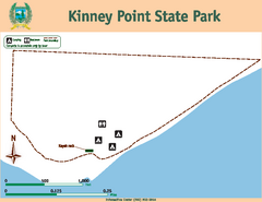 Kinney Point State Park Map