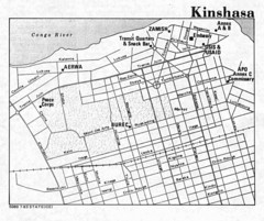 Kinshasa City Map