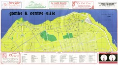Kinshasa Gombe and Centreville Tourist Map