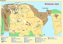 Kirkenes City Map