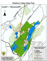 Kittatinny Valley State Park trail map