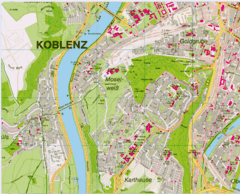 Klobenz Map