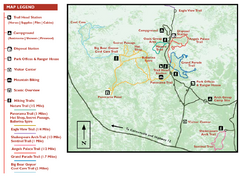 Kodachrome Basin State Park Map