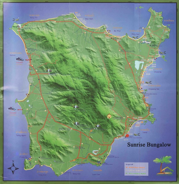 Koh Samui Green Map (discontinued)