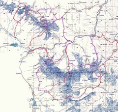 Kongur Expedition Map