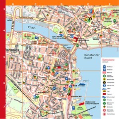 Konstanz Tourist Map