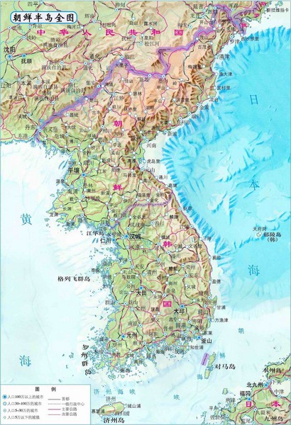 Korea Map