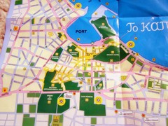 Kos Tourist Map