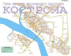 Kostroma Map