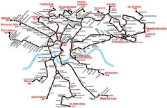 Krakow Bus Routes Map