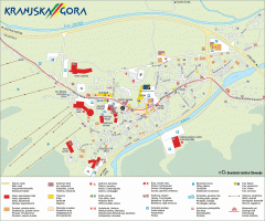 Kranjska Gora town map