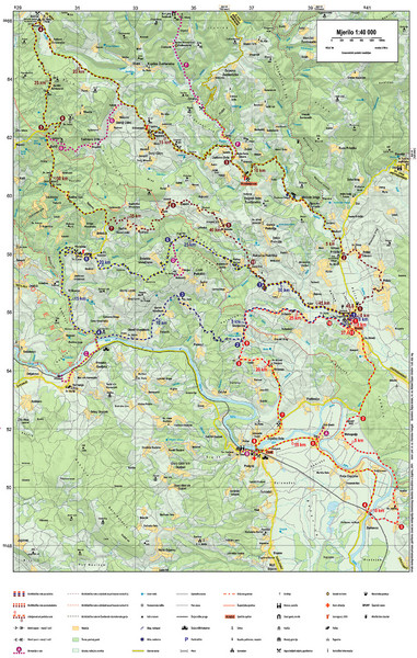 Krašić Bike Trail Map