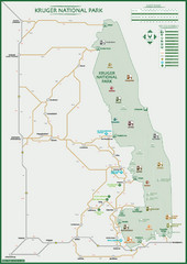 Kruger National Park Map