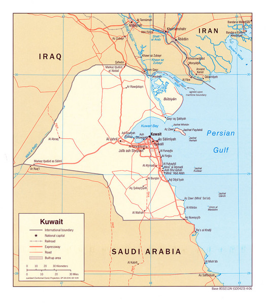 Kuwait Map