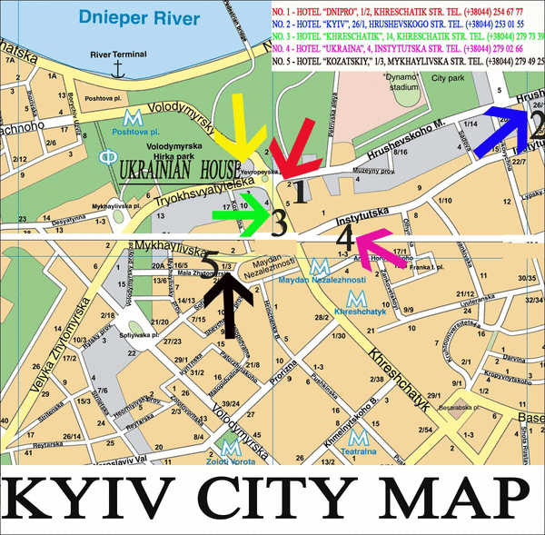 Kyiv City Map