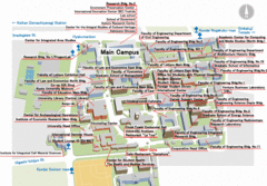 Kyotto University Map
