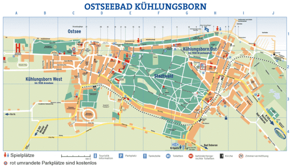 Kühlungsborn Map