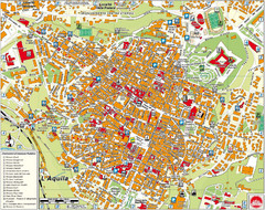 L'Aquila City Map