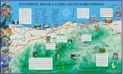 La Ceiba Ecotourism Map