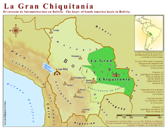 La Gran Chiquitania Map
