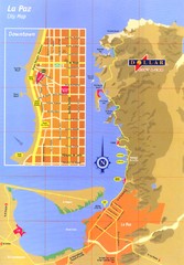 La Paz Mexico Map
