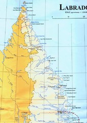 Labrador Peninsula Map