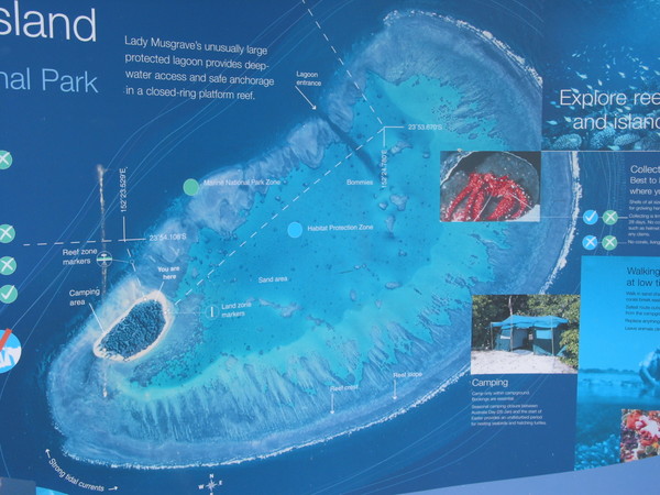 Lady Musgrave Island Map