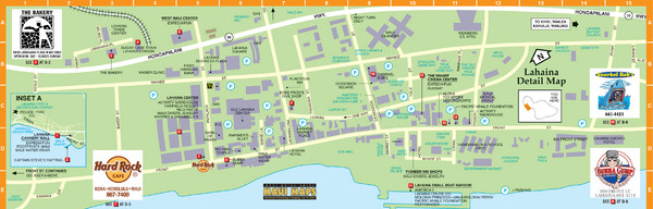 Lahaina Map