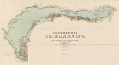 Lake Balkash 1903 Map