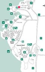 Lake Brownwood State Park Map