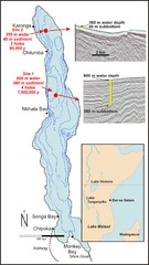 Lake Malawi Bathemetric Map