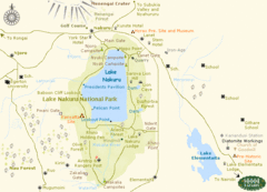 Lake Nukuru Map