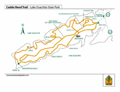 Lake Ouachita State Park Trail Map