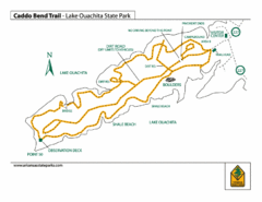 Lake Ouachita State Park Trail Map Lake Ouachita State Park Trail Map