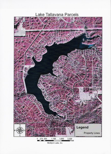 Lake Tallavana Parcel Map