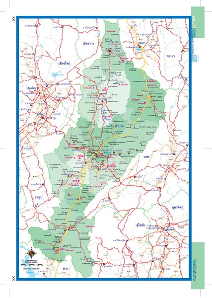 Lampang, Thailand Map