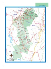 Lamphun, Thailand Map