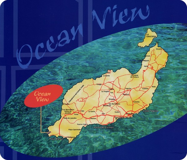 Lanzarote Map