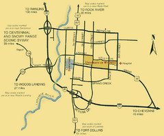 Laramie City Map