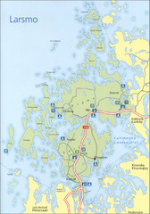 Larsmo Tourist Map