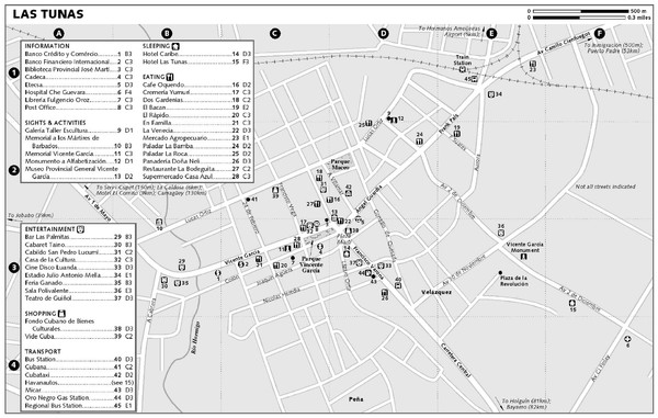 Las Tunas Map