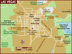 Las Vegas Area Map Las Vegas Area Map