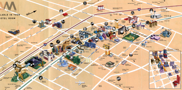 Las Vegas Tourist Map