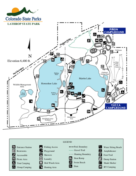 Lathrop State Park Map