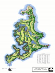Le Touessrok Golf Course Map