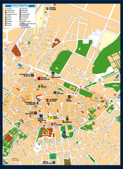 Lecce Tourist Map